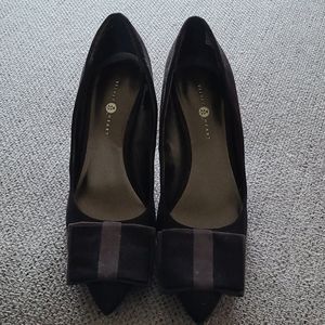 Black Heels with Bow
